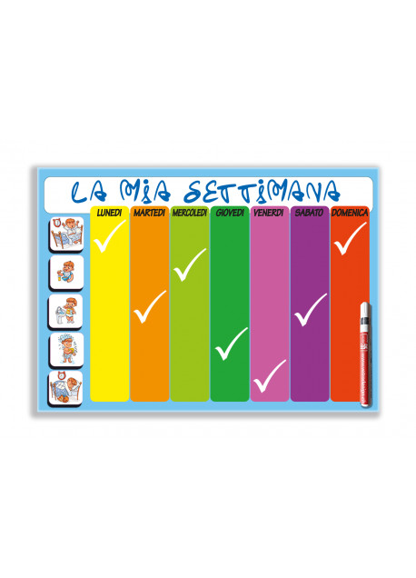 Lavagne “ La mia settimana” mamme